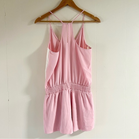 Amanda Uprichard Track Romper in Tulip Pink sz S - Picture 6 of 6